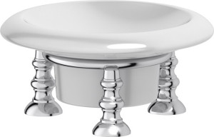 STI 028 Держатель с мыльницей настольный 3SC STILMAR CHROME