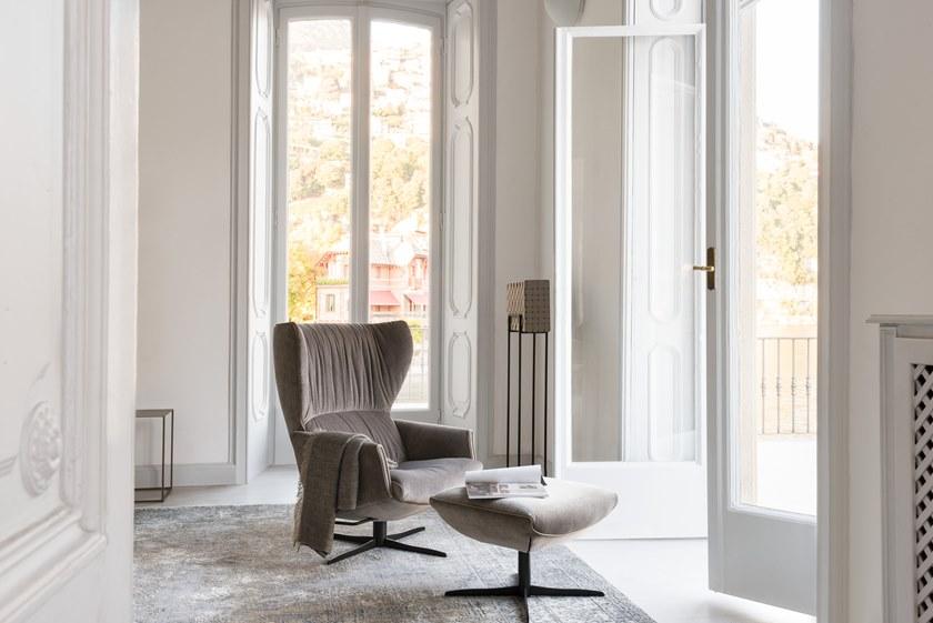 JORI Кресло поворотное на 4-х спицах с подлокотниками Rapsody lounge sun-id-1474028 - Вид №3