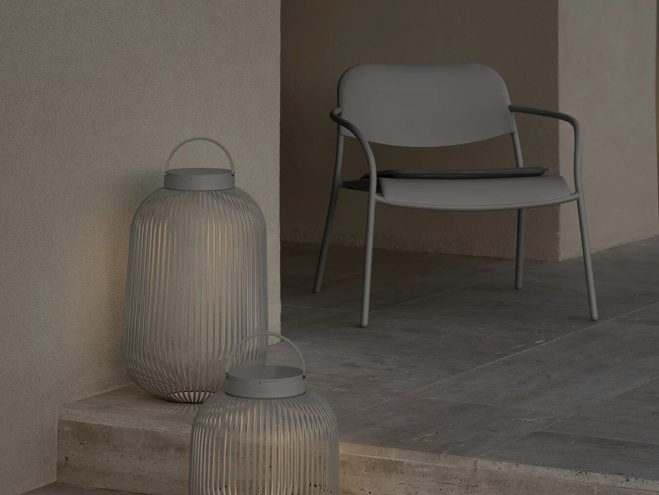 Стальной садовый стул с подлокотниками blomus Yua ARCH-00054903 - Вид №5