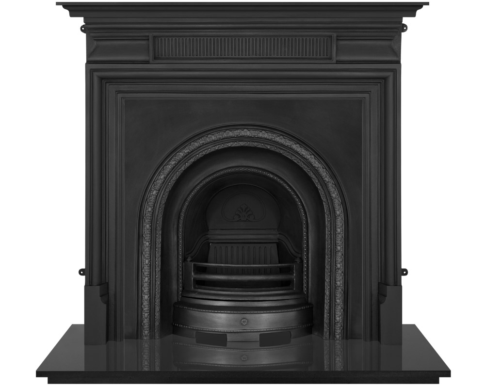 RX087 Вставка для камина из чугуна Scotia Сarronheating 