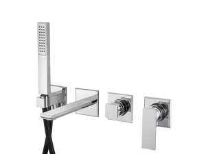 Смеситель для ванны из хромированной латуни