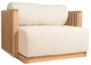 Il Giardino di Legno Садовое кресло из тика с подлокотниками Code Code0252