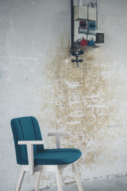 Billiani Стул из ткани с подлокотниками Hippy 636 - Вид №1