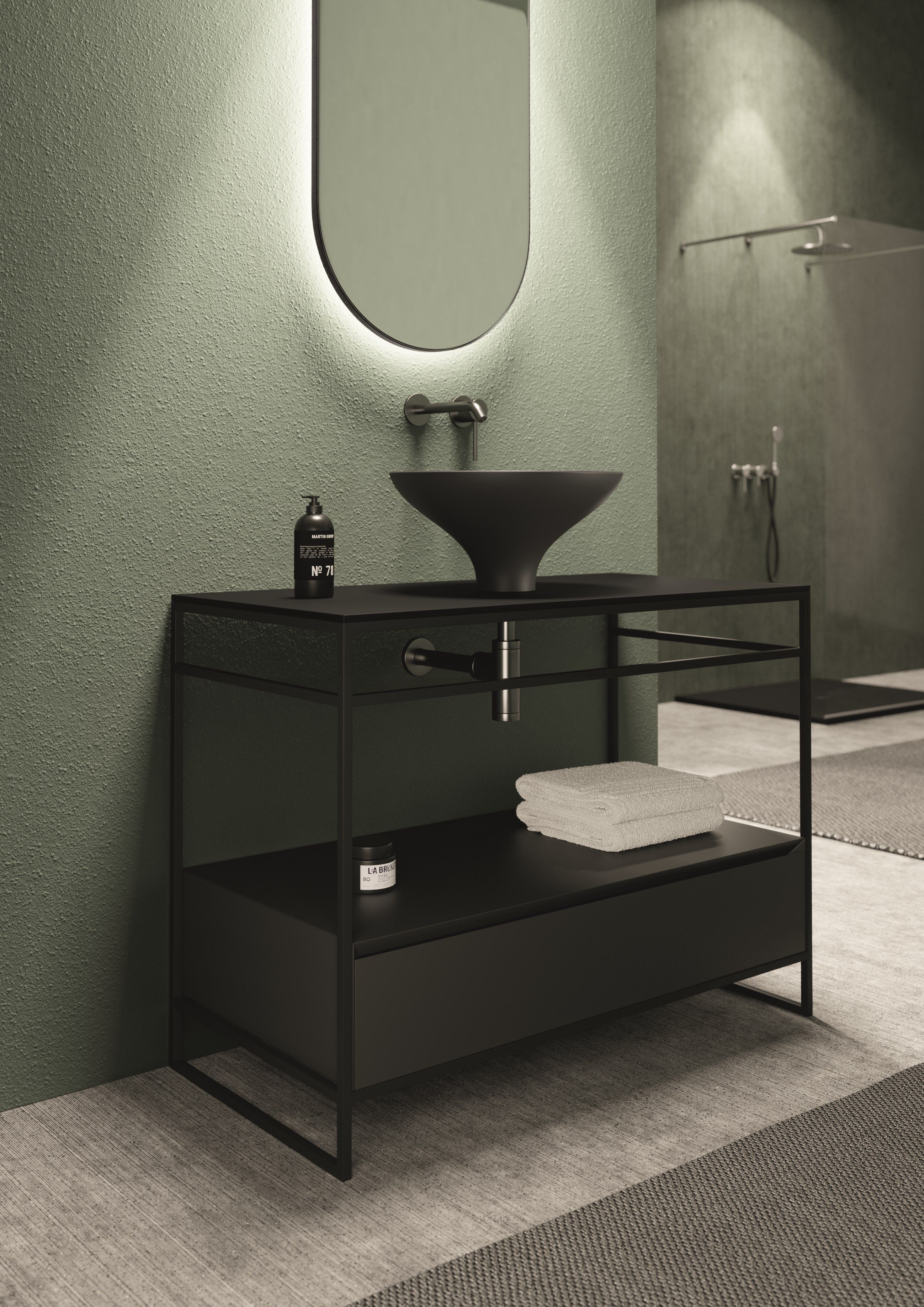 Керамическая круглая столешница Alice Ceramica Equilibrium ARCH-00093569 - Вид №2