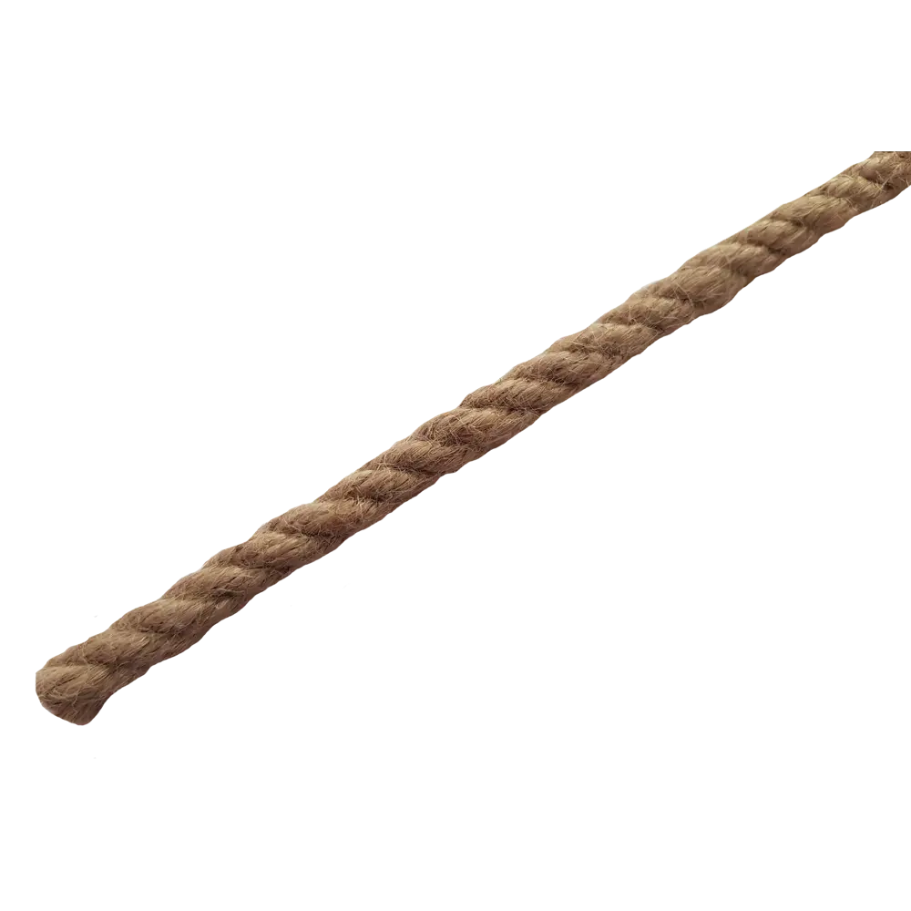 Джутовая веревка СИБШНУР для декора и хозяйства 10 мм 83654212 STLM-0043124