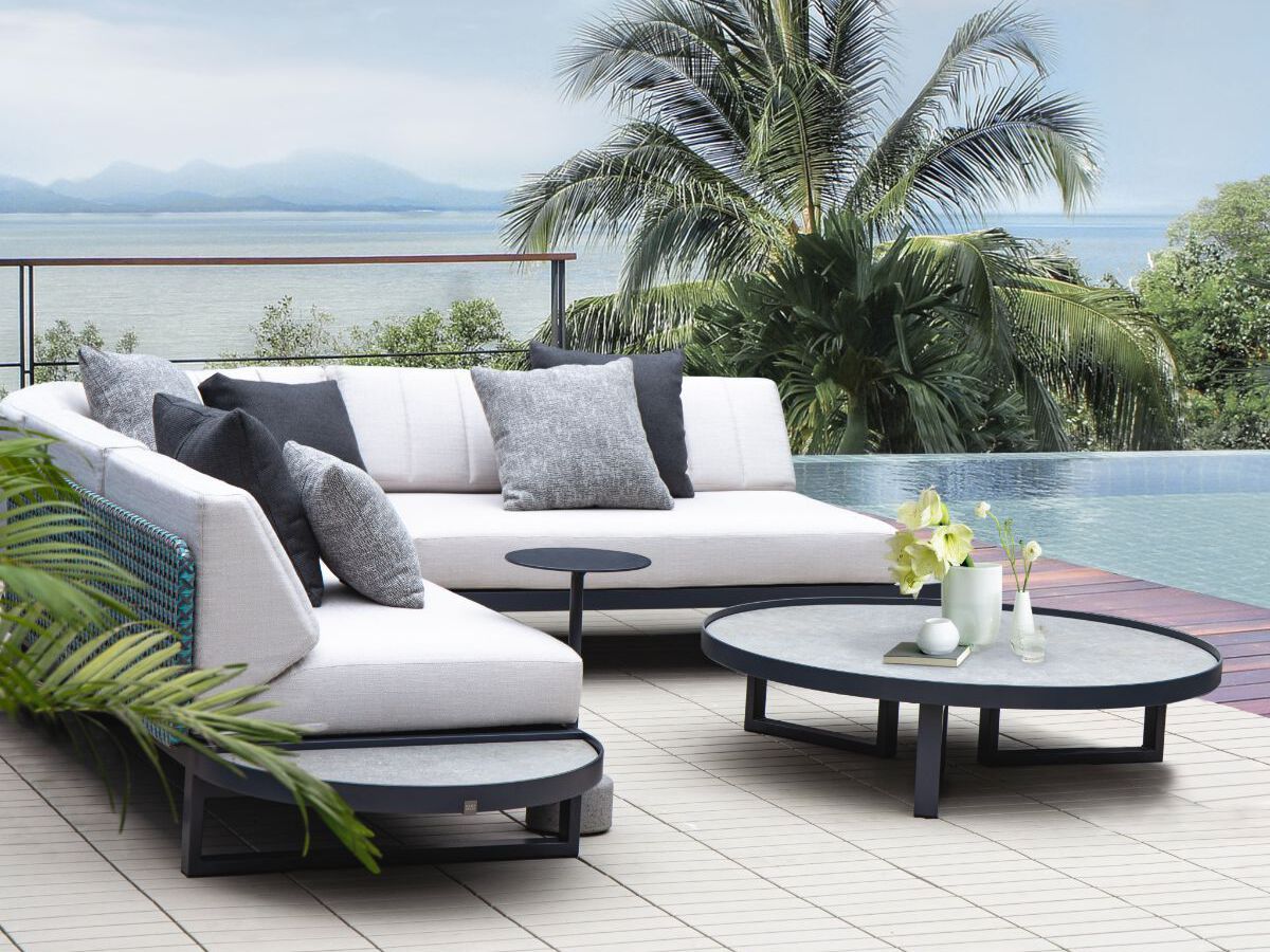 Тканевый модульный садовый диван MAMAGREEN Munia ARCH-00127671 - Вид №9