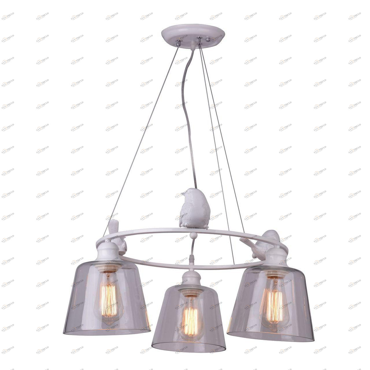Подвесная люстра Arte Lamp Passero A4289LM-3WH ARTE LAMP ДИЗАЙНЕРСКИЕ, PASSERO 108437 Белый 