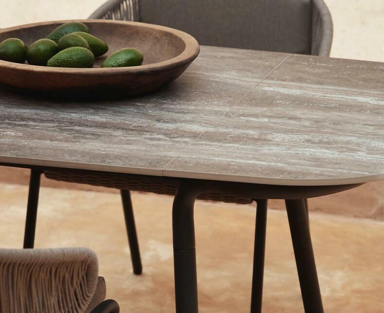 MNST1000 Обеденный стол pa lava 280см x 85см Manutti Minus - Вид №6