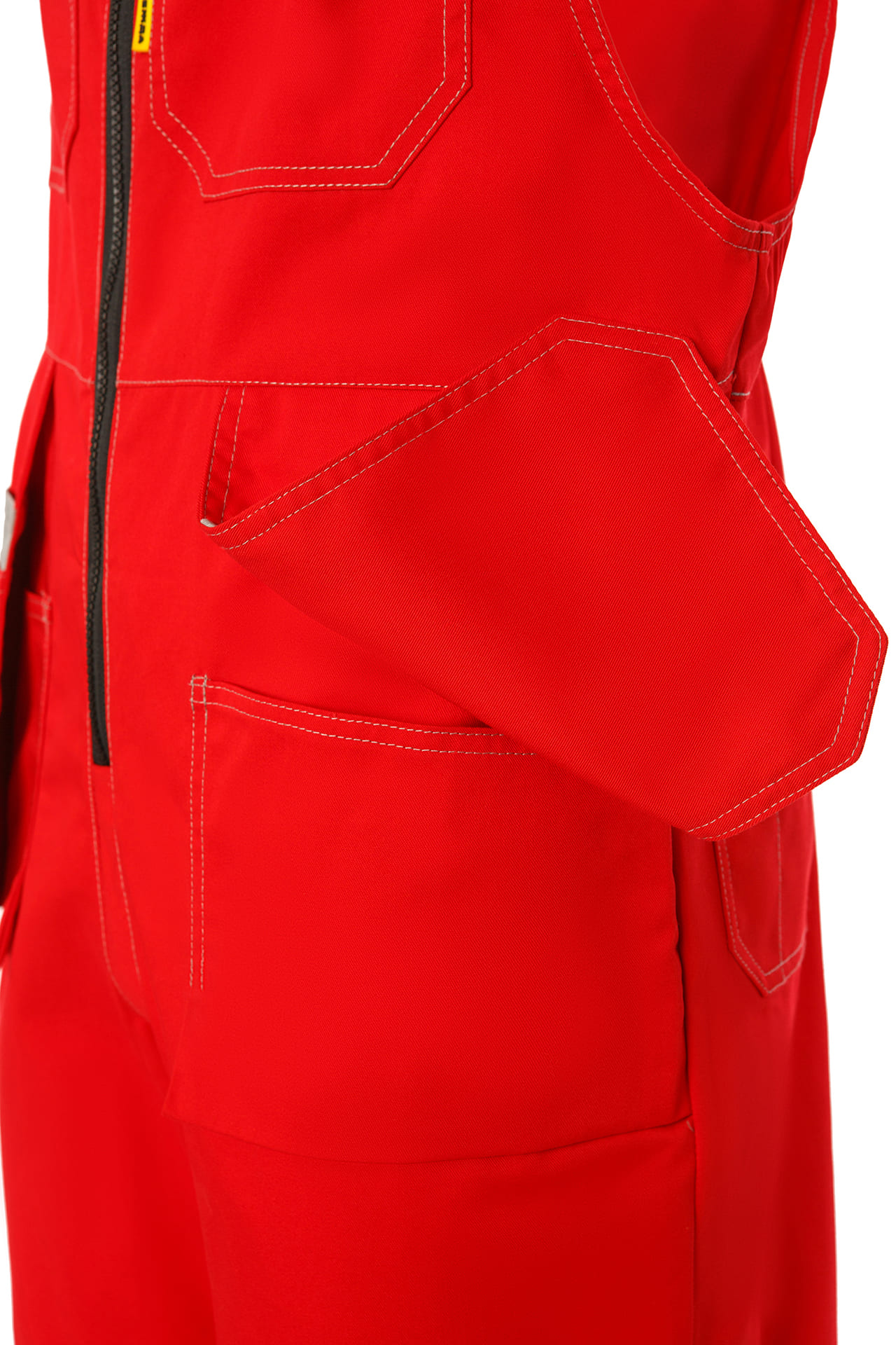 64644 Костюм  NEW 2 красный с серым STATUS  Летняя спецодежда  размер 56-58/170-176  - Вид №9