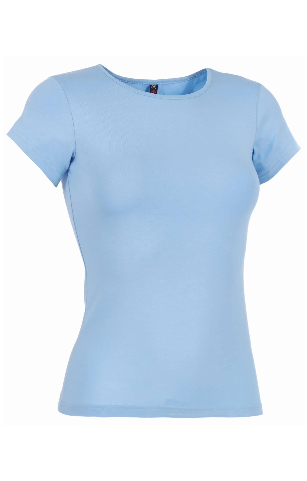 62154 Футболка женская голубая LUXE  Одежда для официантов  размер XS  - Вид №2