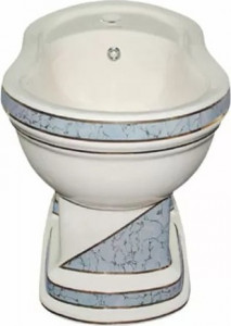 KL500.000I0 KLASIK Декор DIAG./GRI Биде Creavit Klasik