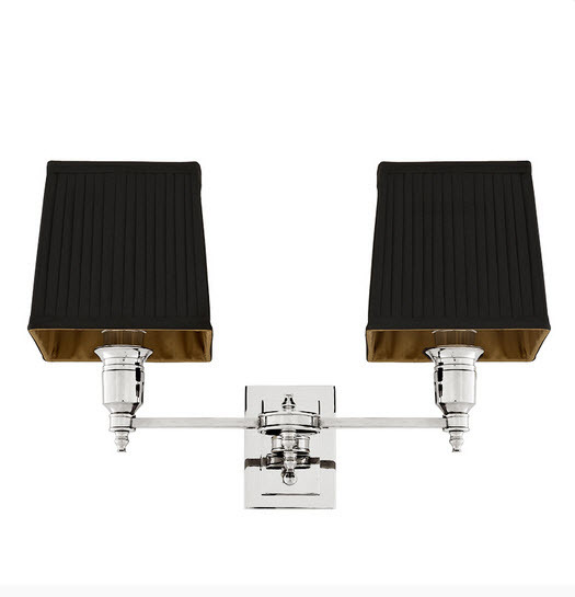 Бра Lexington Double от Eichholtz Черный/хром 108936 EICHHOLTZ ПОД СТАРИНУ 059730 Хром;черный  - Вид №4