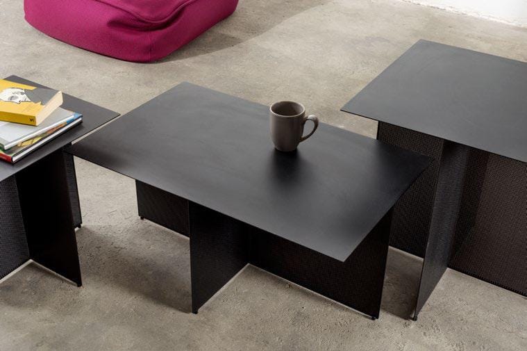 Прямоугольный железный журнальный столик Ripa секции ARCH-00137038 - Вид №4