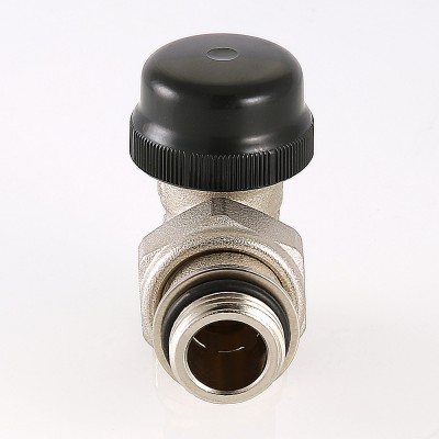 VT.037.N.04 Клапан термостатический угловой с преднастройкой Valtec 1/2"  - Вид №2