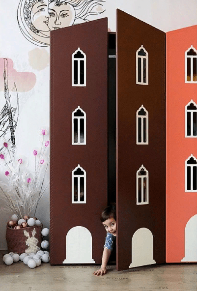 Шкаф двухдверный детский "Венеция-1" МАНДАРИН ВЕНЕЦИЯ 178675 Зеленый Santreyd - Вид №7