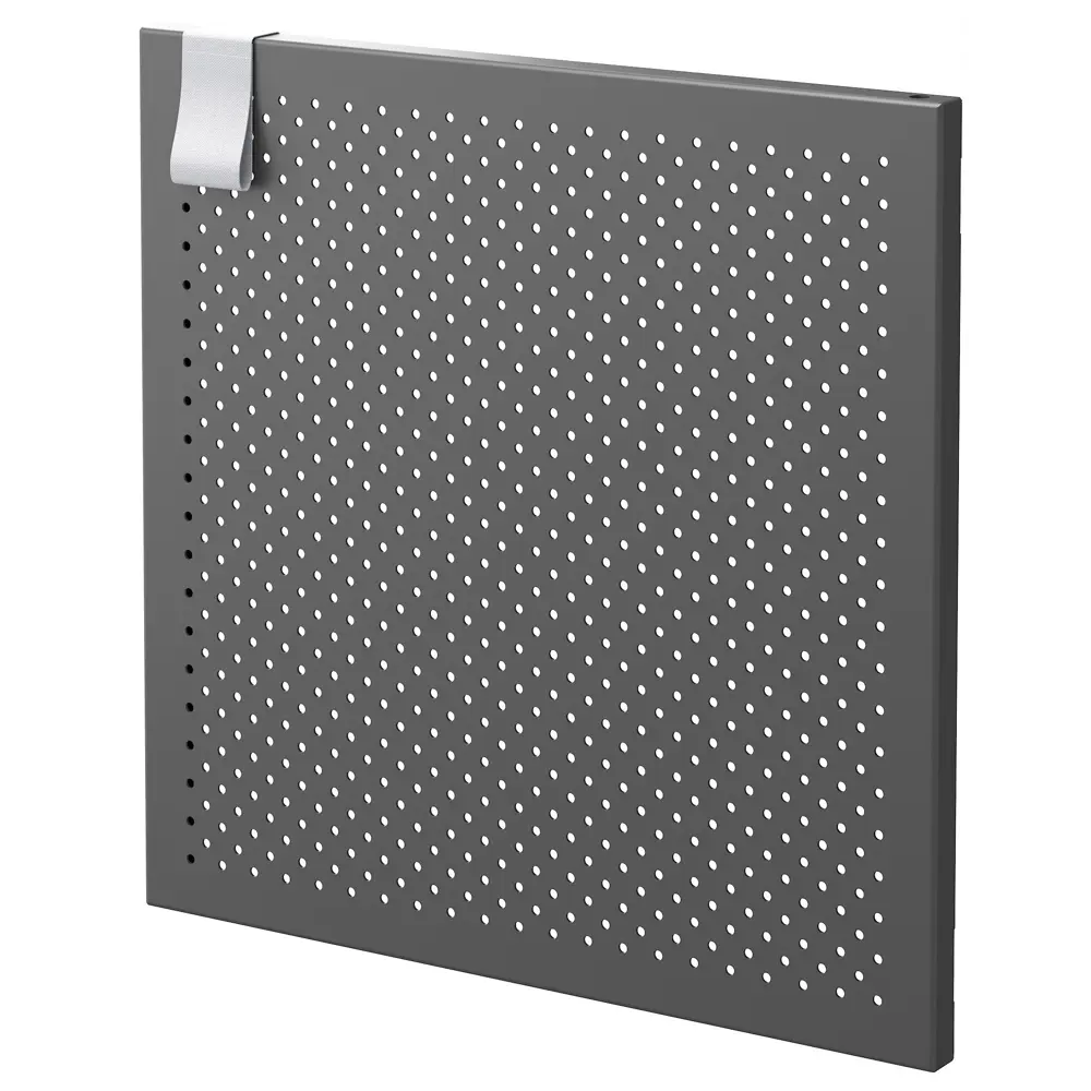 Дверь для стеллажа Spaceo Kub Paris 32x32 см металл цвет черный STLM-2097549