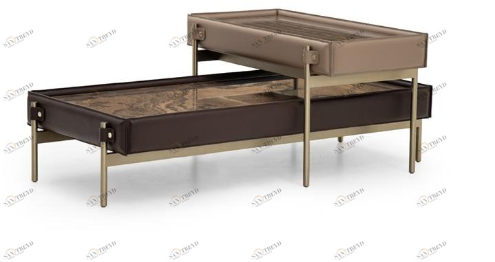 Aston Martin Прямоугольный журнальный столик из мрамора эрамоза sun-id-1464996