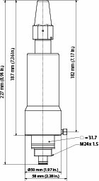 Danfoss CVP — регуляторы давления для поддержания давления перед клапаном (до себя) Пилотн.клапан пост.давл.CVP-H(25-52бар) 027B0922  - Вид №10