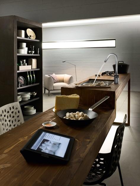 Nobili Rubinetterie Смеситель для кухни на столешнице, хромированный Cube Cb00523cr - Вид №1