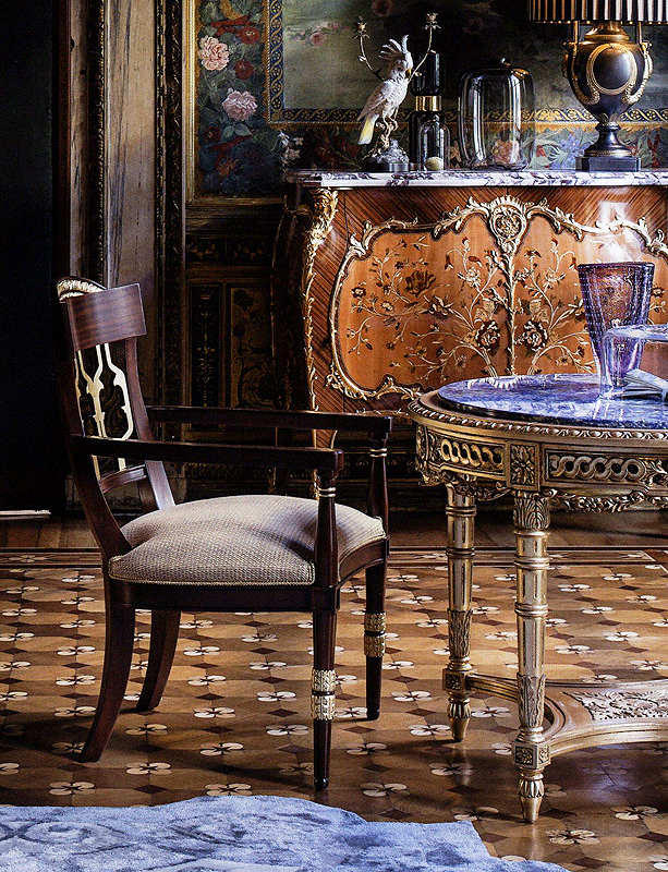 Стул HERMITAGE ANGELO CAPPELLINI 39110/P Nuance