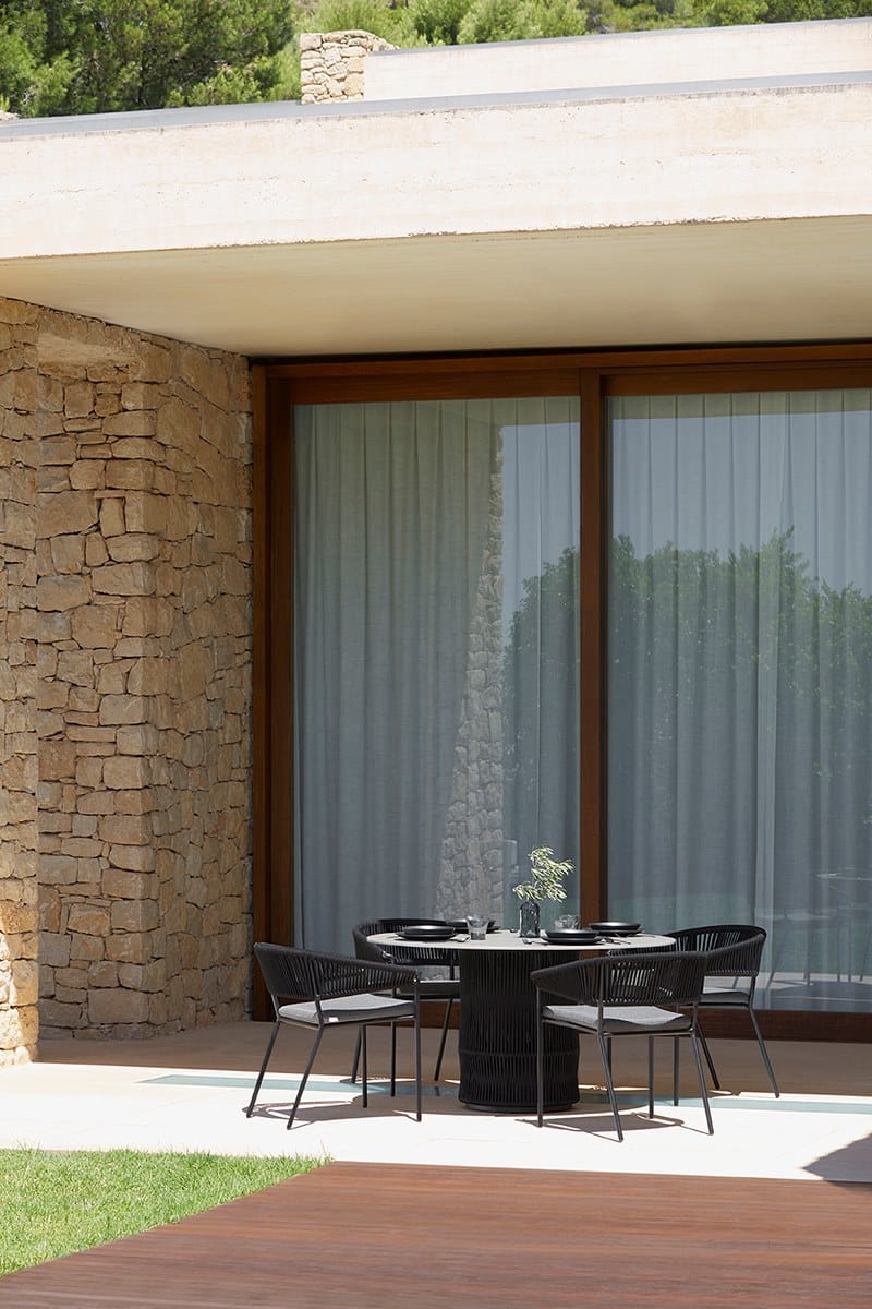 Веревочный садовый стул с подлокотниками POINT Weave ARCH-00078278 - Вид №2