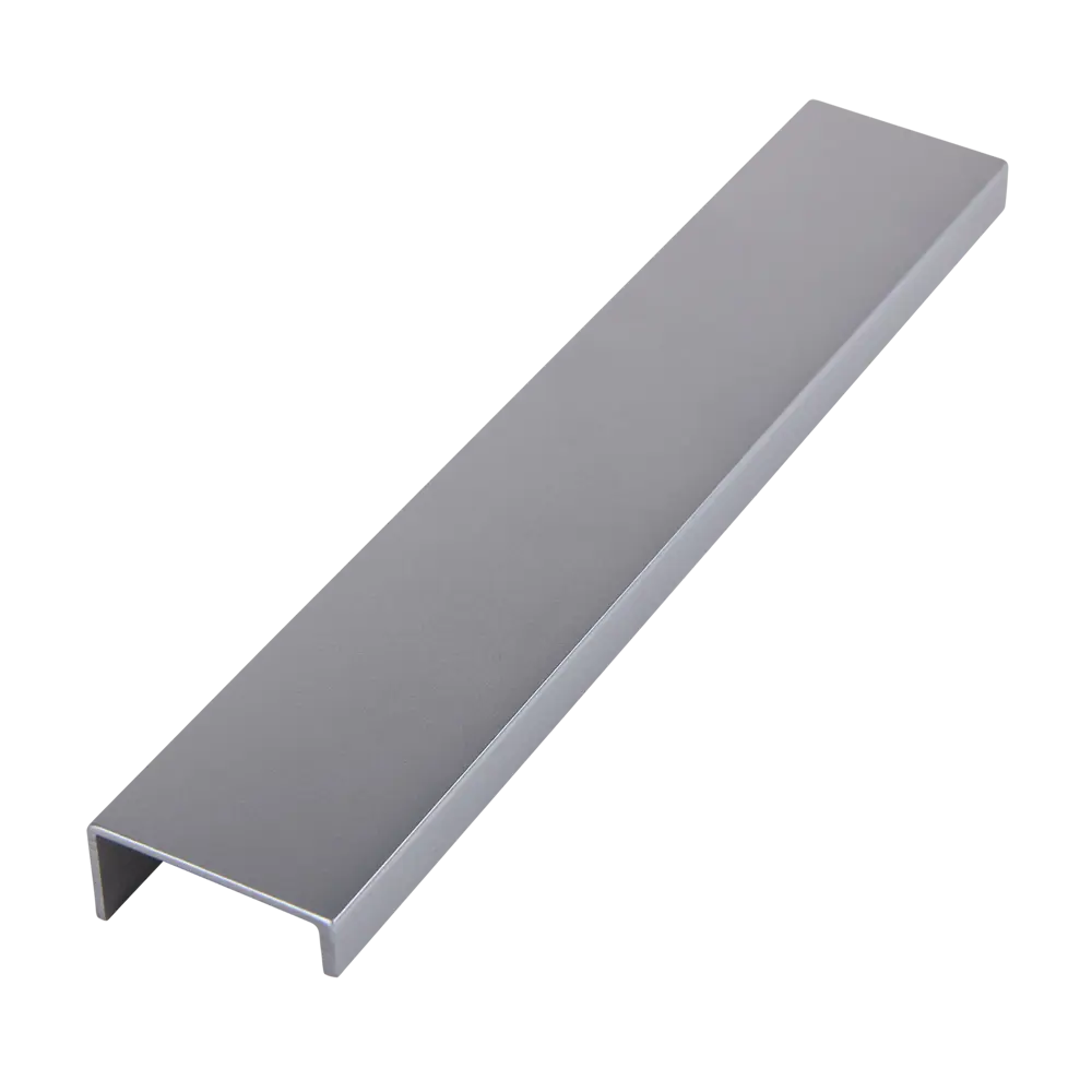 88016093 Ручка профильная мебельная 99 МЦ 128 мм цвет металлик STLM-1008612 PLASTIGY 