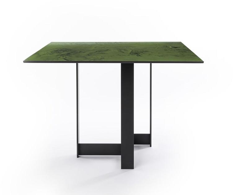 da a Квадратный стол из железа и глазурованного керамогранита sun-id-1348256 - Вид №1