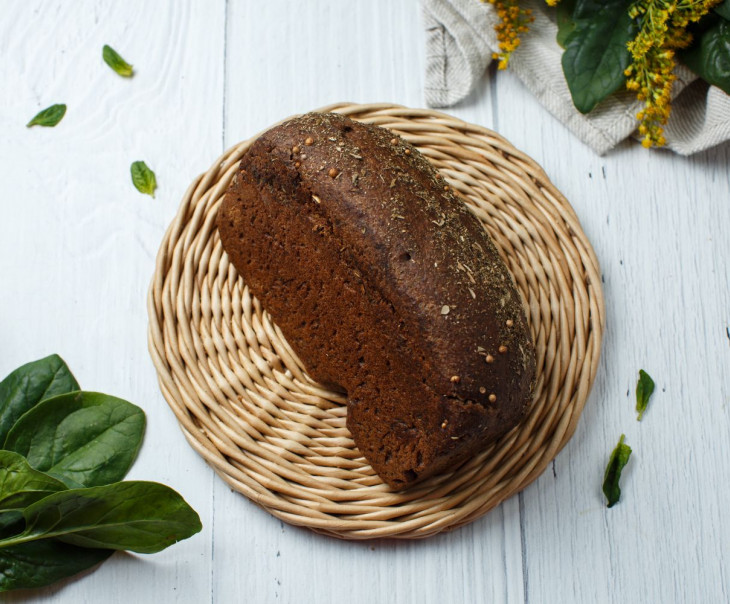 7066 Хлеб Бородинский (формовой) Вкусляндия  - Вид №1