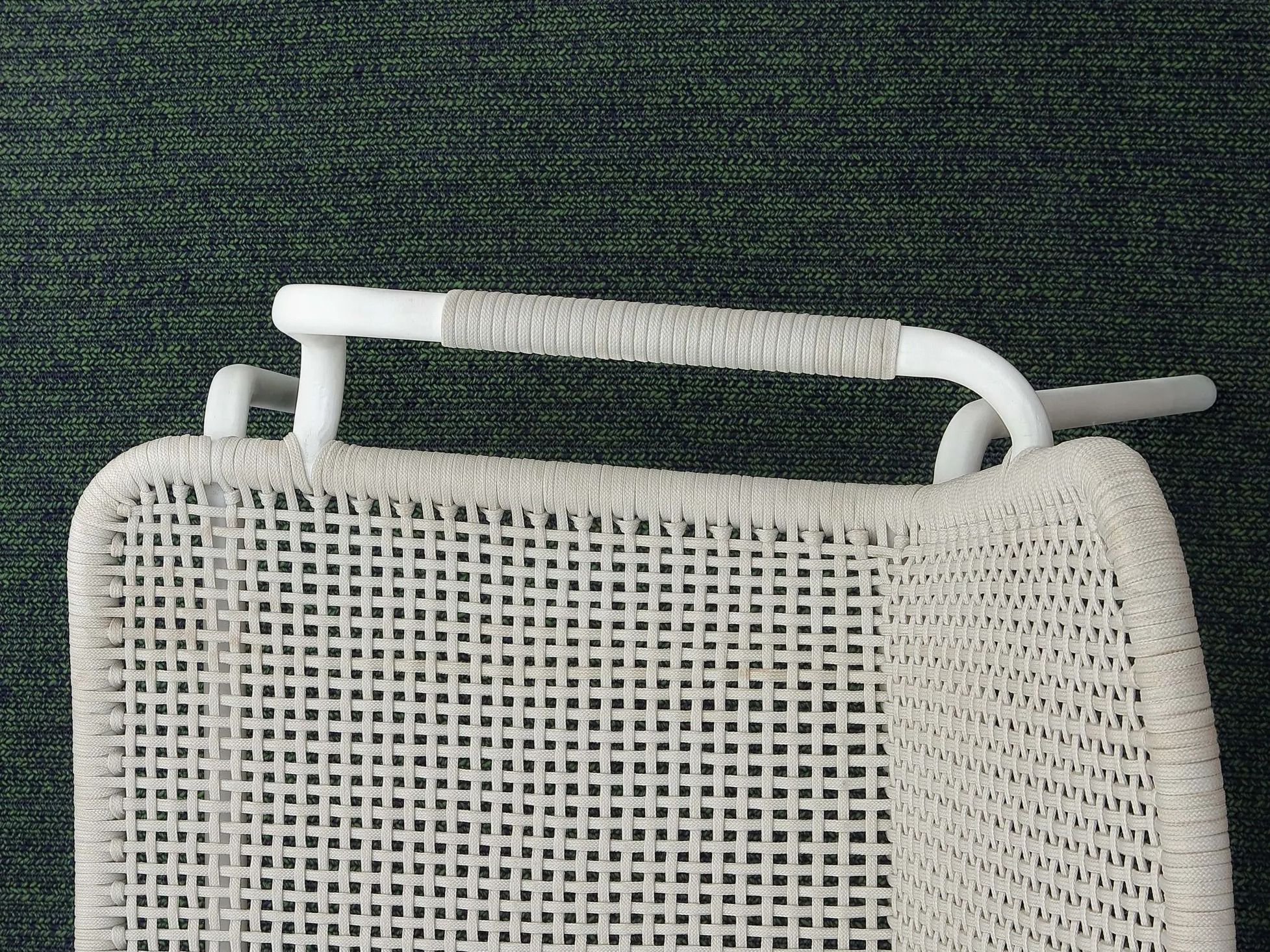 Плетеный алюминиевый сад штабелируемый подлокотник стул Nodo Italia Via ARCH-00070519 - Вид №6