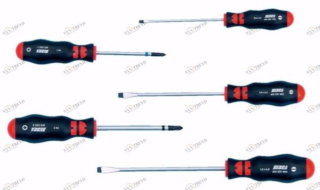 Würth Отвертки со шлицем и крестообразным наконечником Assortimenti cacciaviti 0613 923 35