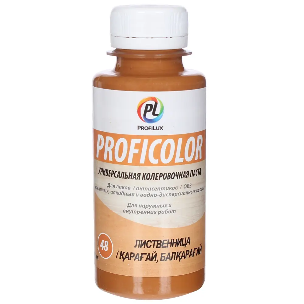 Колеровочная паста для дерева Profilux №33, 100 мл, цвет лиственница STLM-2051365