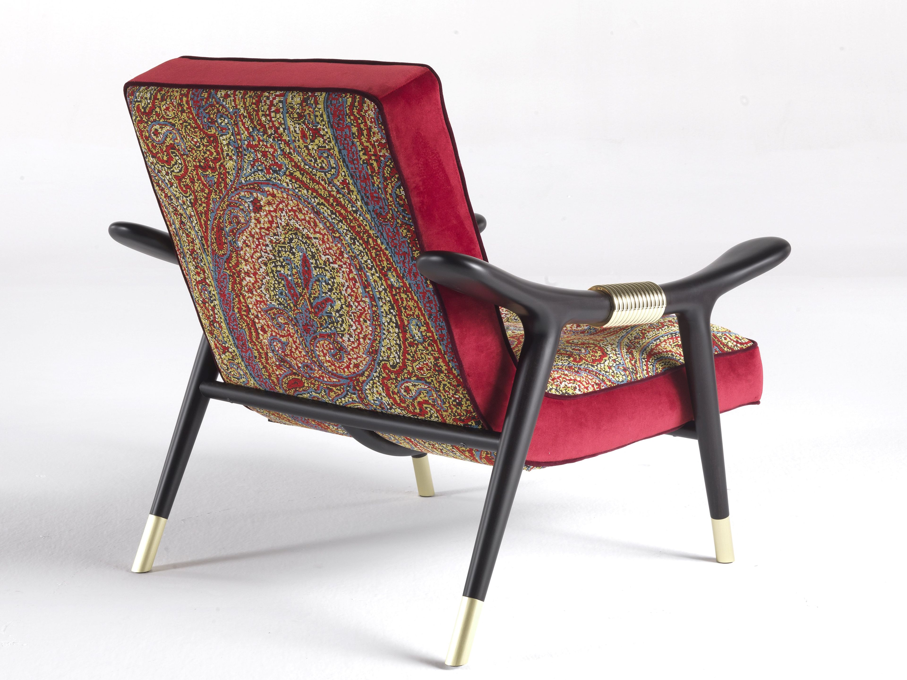 Тканевое кресло с подлокотниками ETRO Home Interiors MASAI ARCH-00055708 - Вид №13