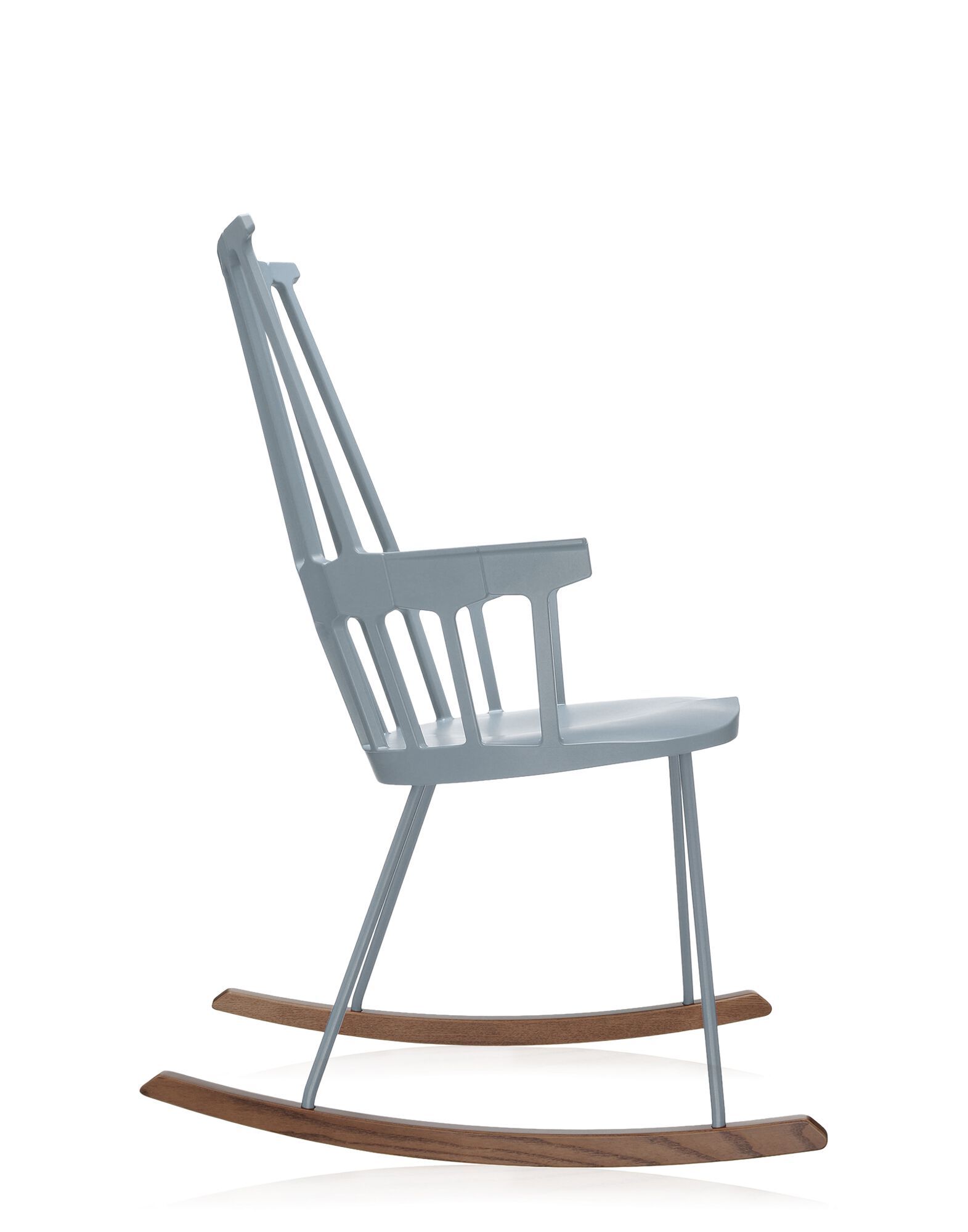 Кресло-качалка из инженерного пластика с подлокотниками Kartell COMBACK ARCH-00138467 - Вид №25