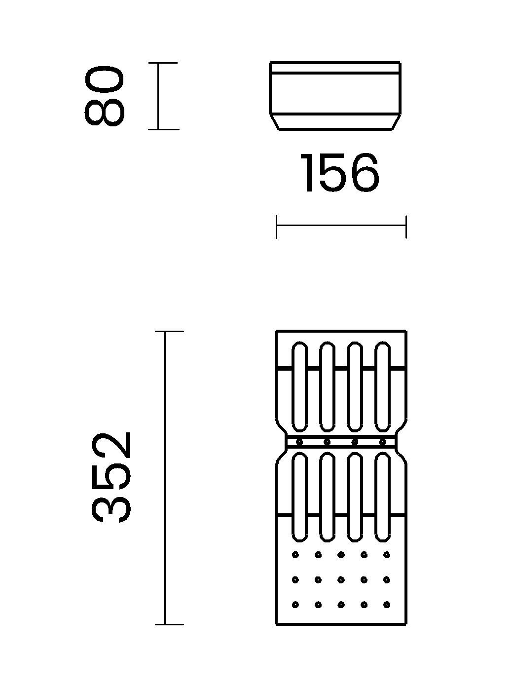 Сушилка для посуды из нержавеющей стали TASCA 280.RS / MS / PS ARCH-00131955 - Вид №4