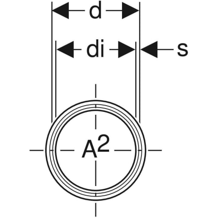 390.404.14.1 Труба Geberit Silent-PP с раструбной муфтой Geberit  - Вид №3
