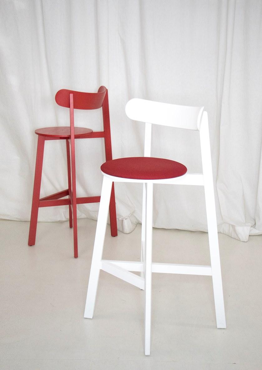 Branca Lisboa Барный стул высокий деревянный Roda sun-id-1403521 - Вид №2