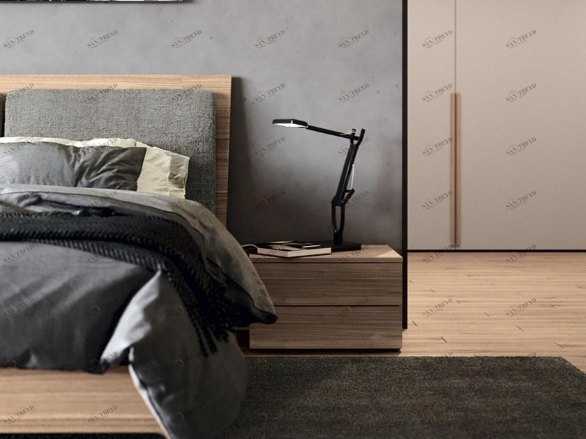 Febal Casa Прямоугольная тумбочка из меламина с ящиками Keith sun-id-1467438