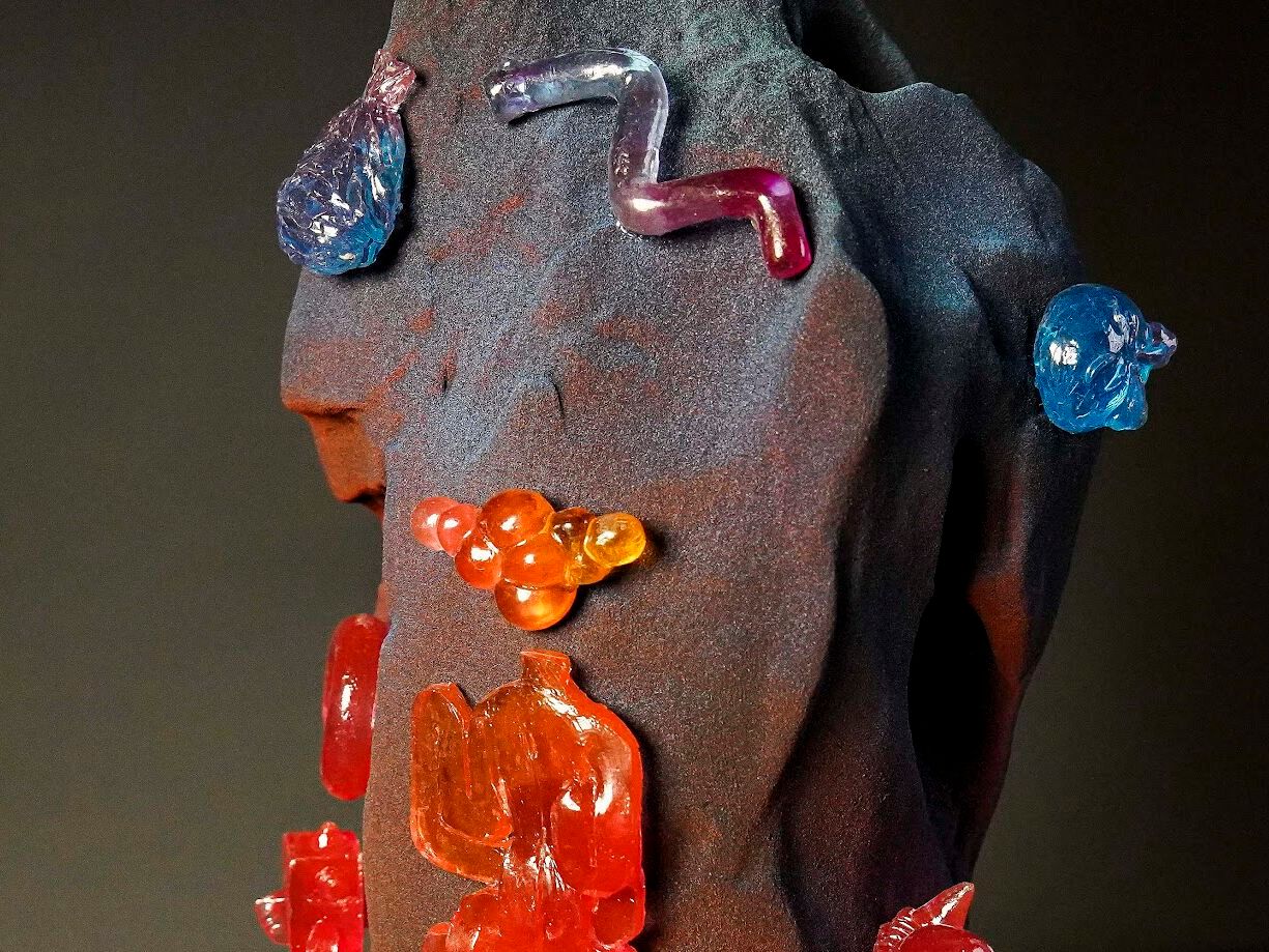 Подвесной светильник из кварцевого песка и смолы LO Contemporary Oniric ARCH-00052526 - Вид №2