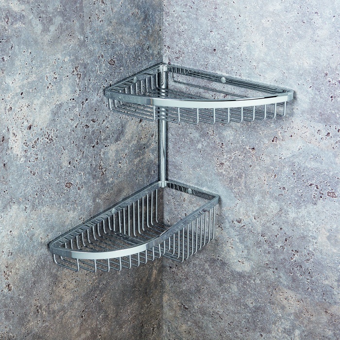 B9607 Полочка-решётка двухъярусная развёрнутая COLOMBO Angolari Colombo Design - Вид №2