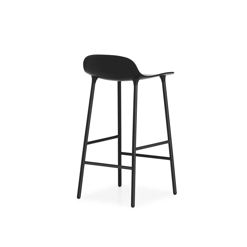 Барный стул Form 65 см, черный Normann Copenhagen 602776 - Вид №1