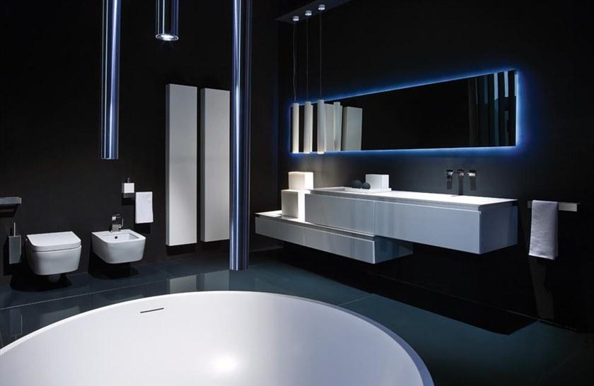 RIFRA Отдельностоящая круглая ванна из Corian® sun-id-1428122 - Вид №5