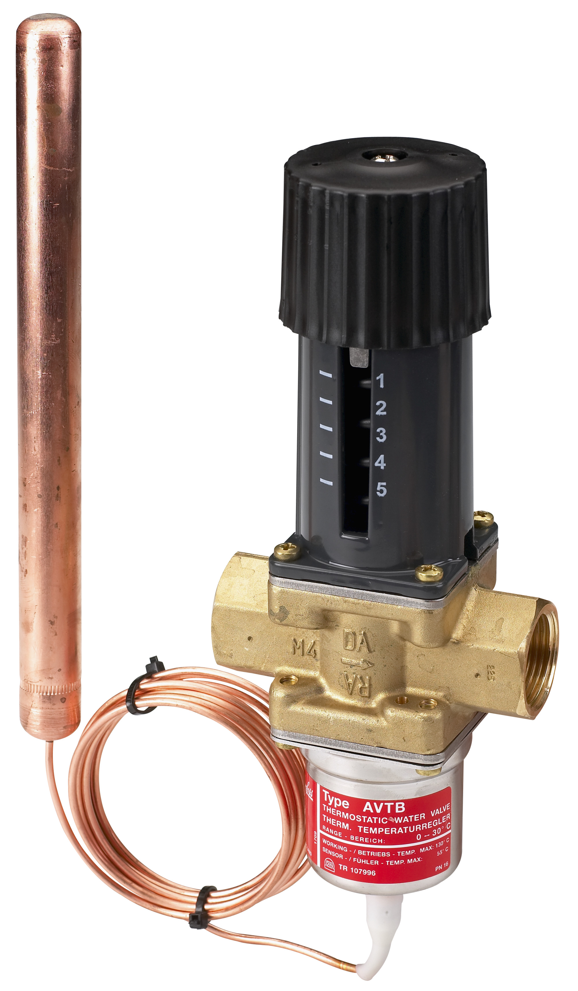 Danfoss Регулятор температуры AVTB Р-р темп.AVTB PN16 15/1,920-60/2M/н.р. 003N5114  - Вид №3