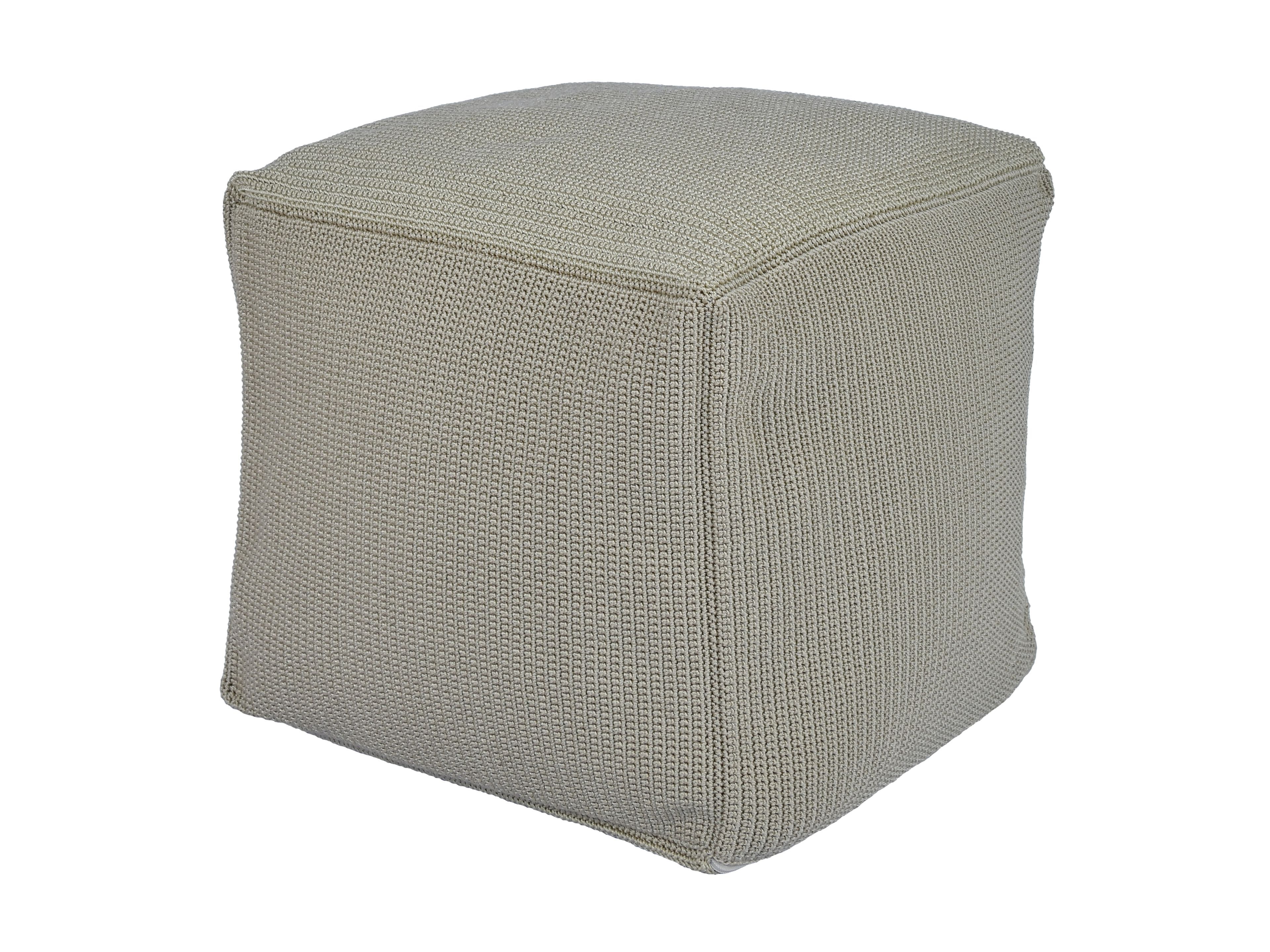 Квадратный садовый пуфик из веревки cbdesign Виареджо ARCH-00086752 - Вид №21