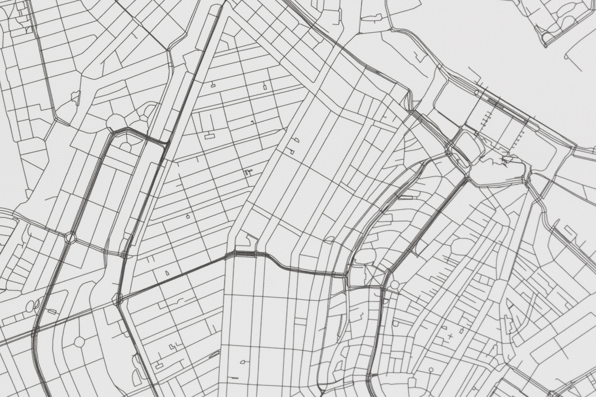 8433840547565 Постер Amsterdam LA FORMA  - Вид №1