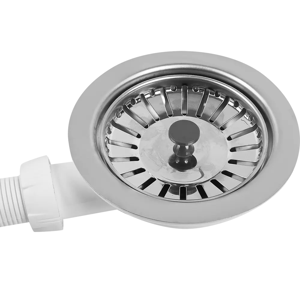 Выпуск для мойки Wirquin с переливом ø90 мм STLM-2203670 - Вид №2
