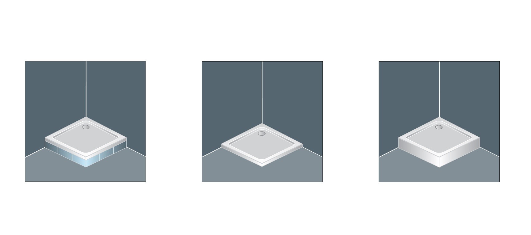 Поддон из литьевого мрамора Kolpa-San Vip 00569  Словения  - Вид №2