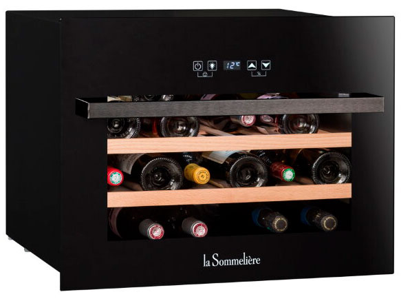 9094737 Встраиваемый винный шкаф LaSommeliere LSBI28B черный STDN-0065486 - Вид №2