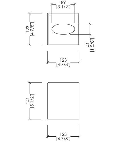 Держатель для салфеток из латуни Devon&Devon Вальс ARCH-00045342 - Вид №2