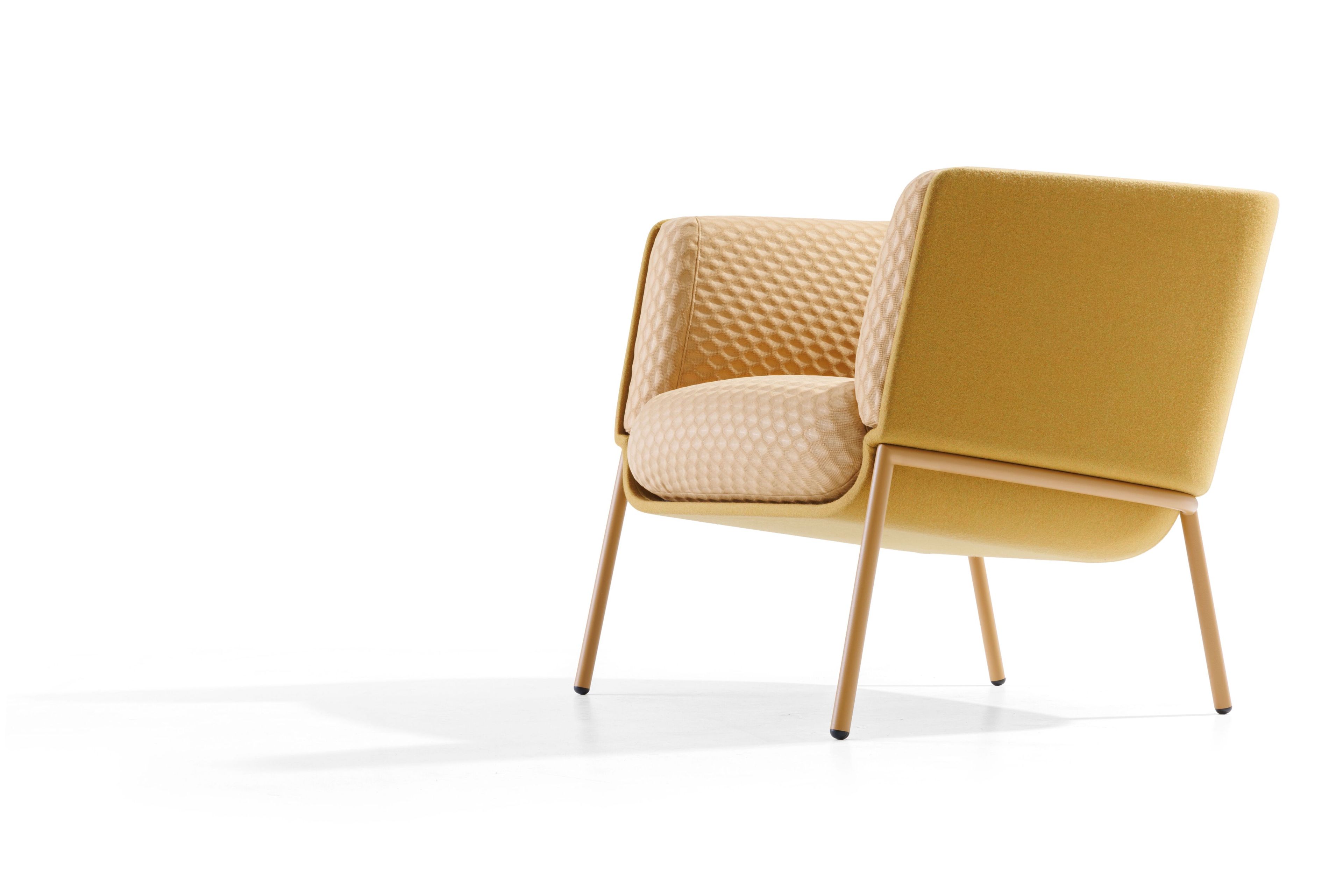 Кресло из ткани с подлокотниками True Design SHO LOUNGE ARCH-00067092 - Вид №7