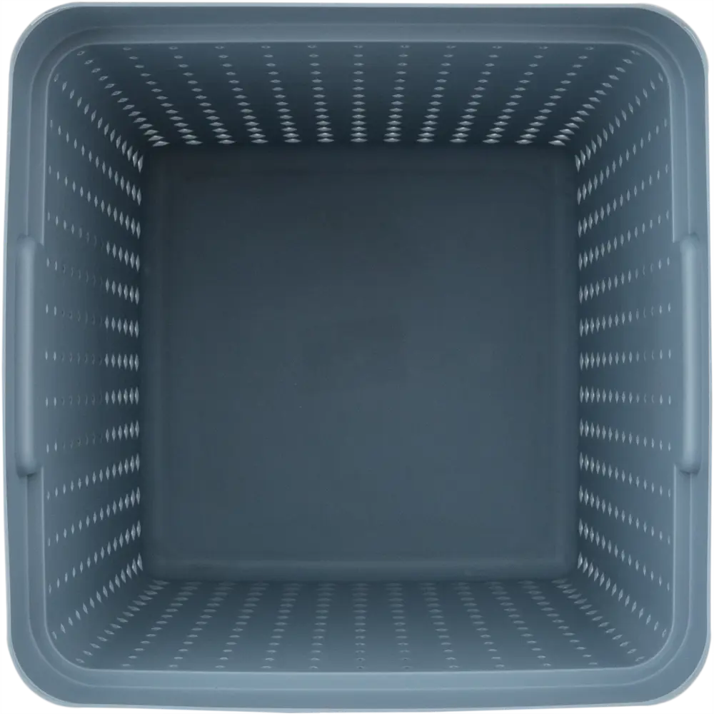 Корзина Seoul 29.5x29.5x29.5 см 21 л полипропилен цвет голубой PLAST TEAM STLM-2121101 - Вид №2